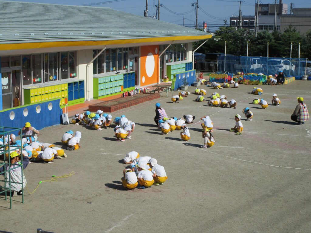 避難訓練（地震想定）