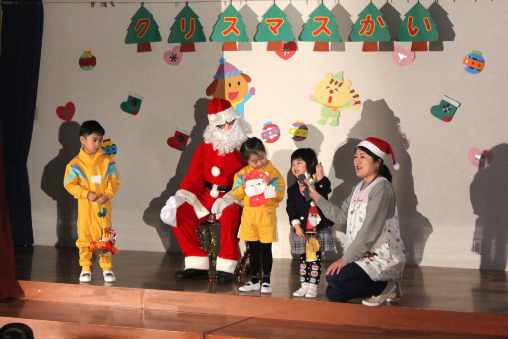 サンタさんがやってきた！