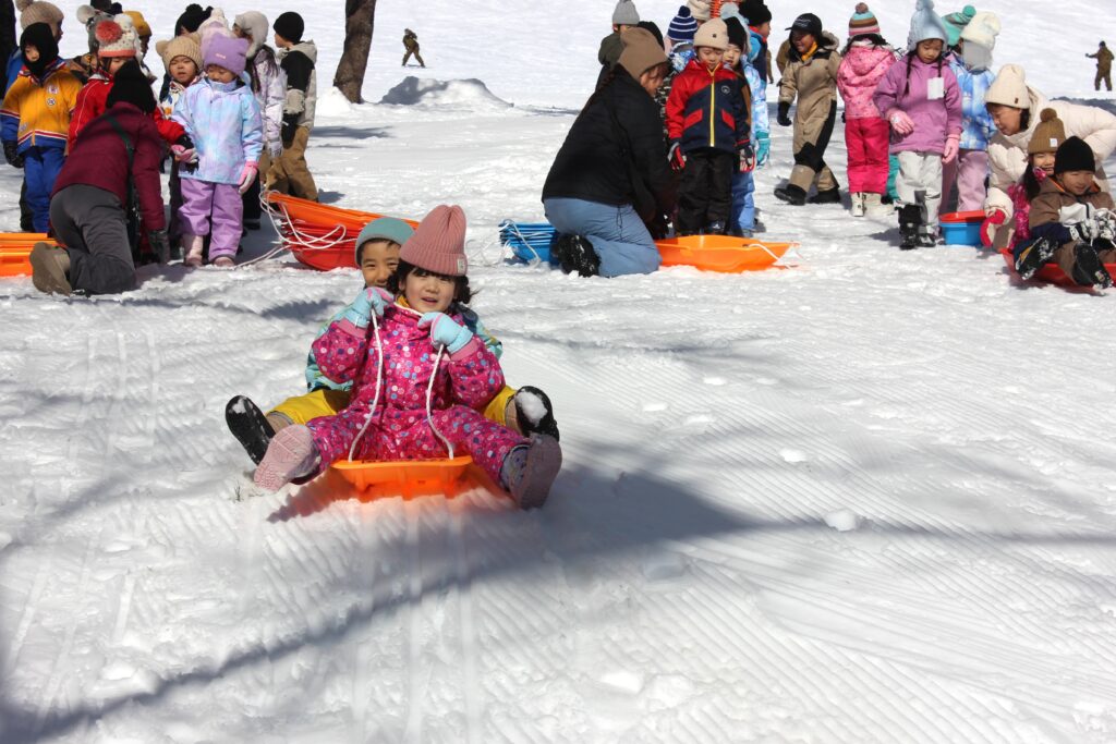 泉ヶ岳そりすべり